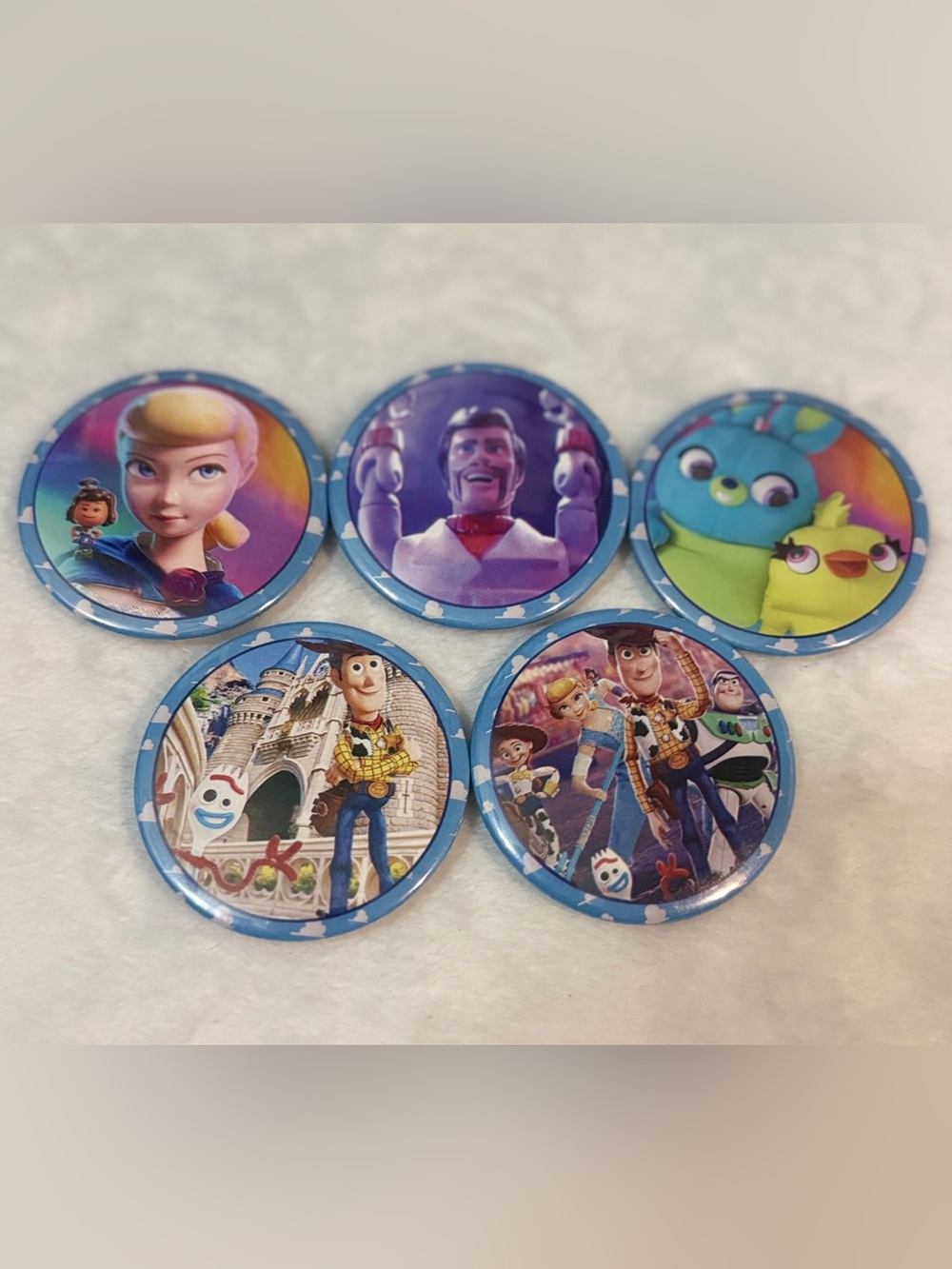 Toy Story 4 Button Pins